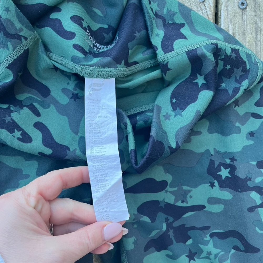 Fabletics Camo Define Powerhold High-Waisted 7/8 … - image 8